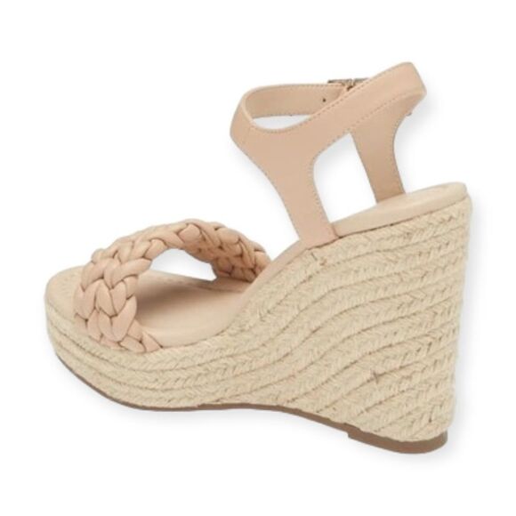 BP Goldie Braided Wedge Sandal in Beige Size 10 NEW - Picture 9 of 16